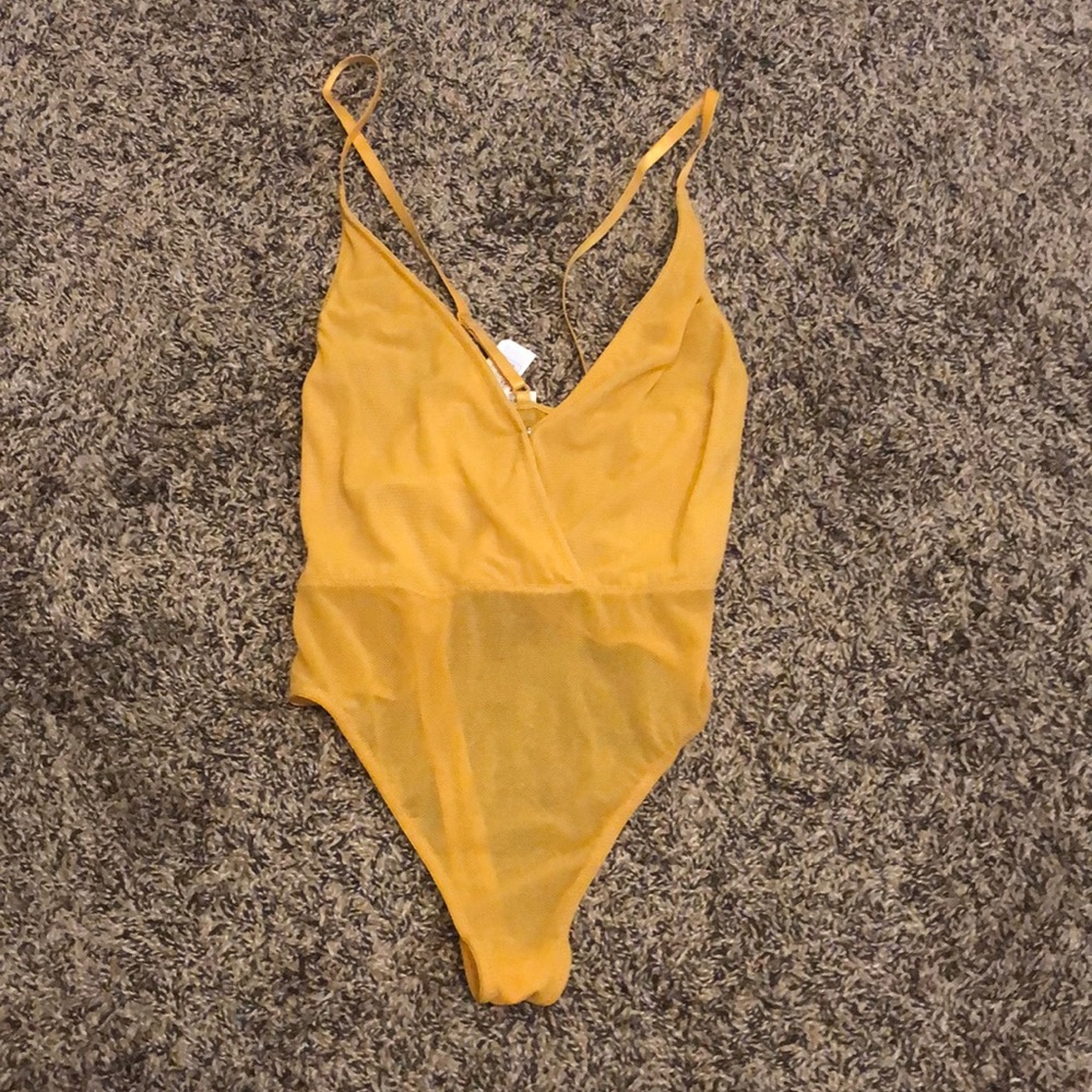 Lingerie Separat Mustard Bodysuit
